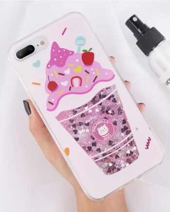 unicorn liquid iphone case