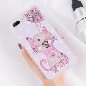 Pink Glitter Cat Phone Case