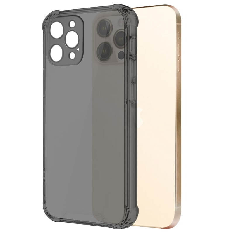 Black Shockproof Clear iPhone Case
