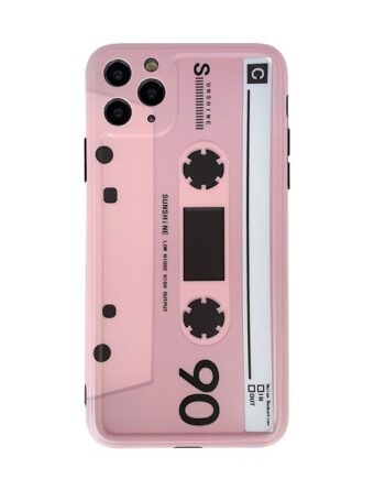 Pink Cassette Tape iPhone Case