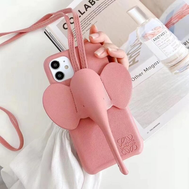 Pink elephant phone case - pinkphonecase