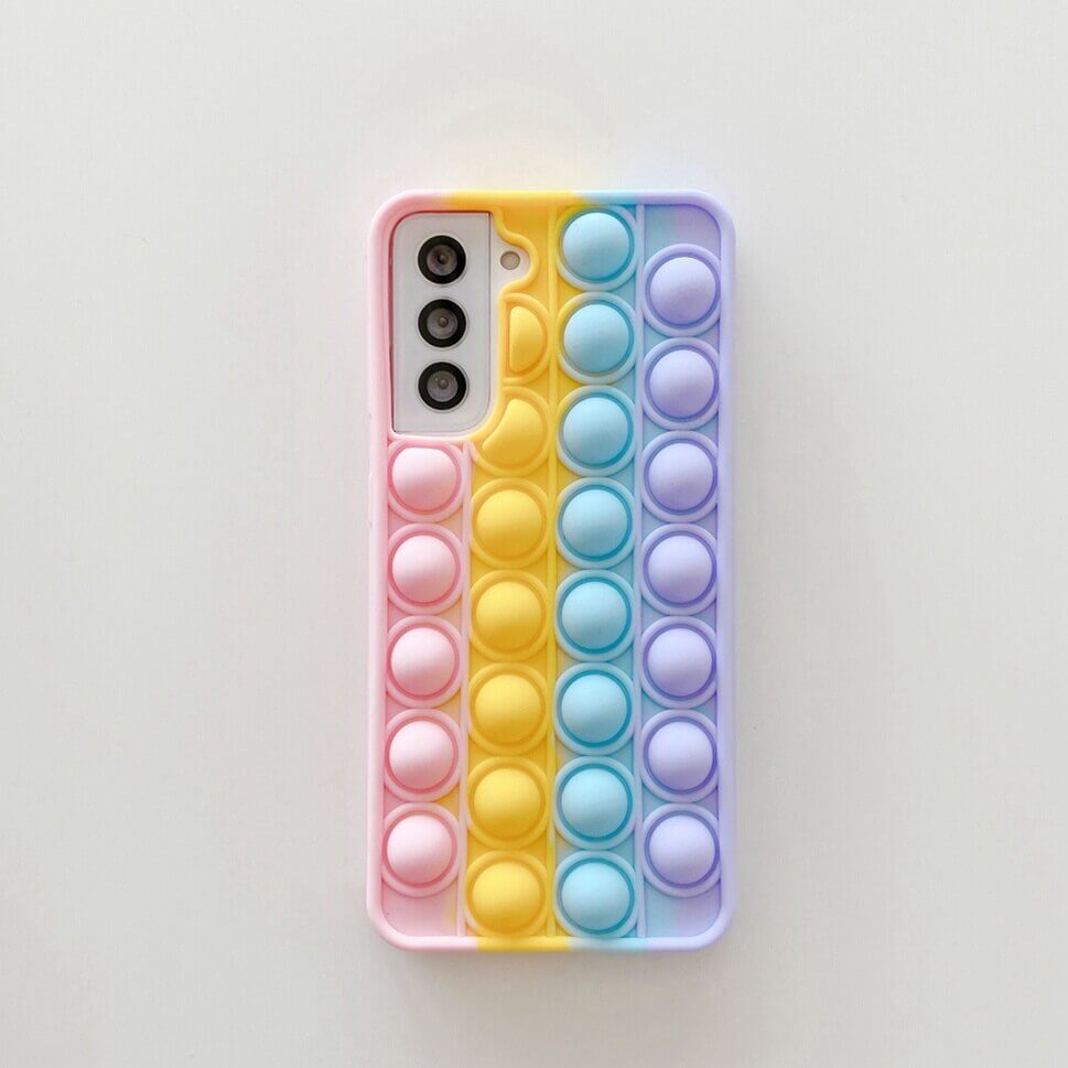 fidget pop up phone case