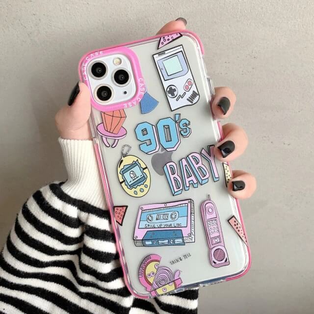 90’s baby iPhone case