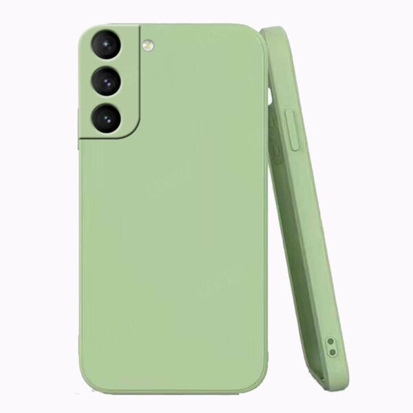 green Liquid Silicone Samsung S22 Plus Case