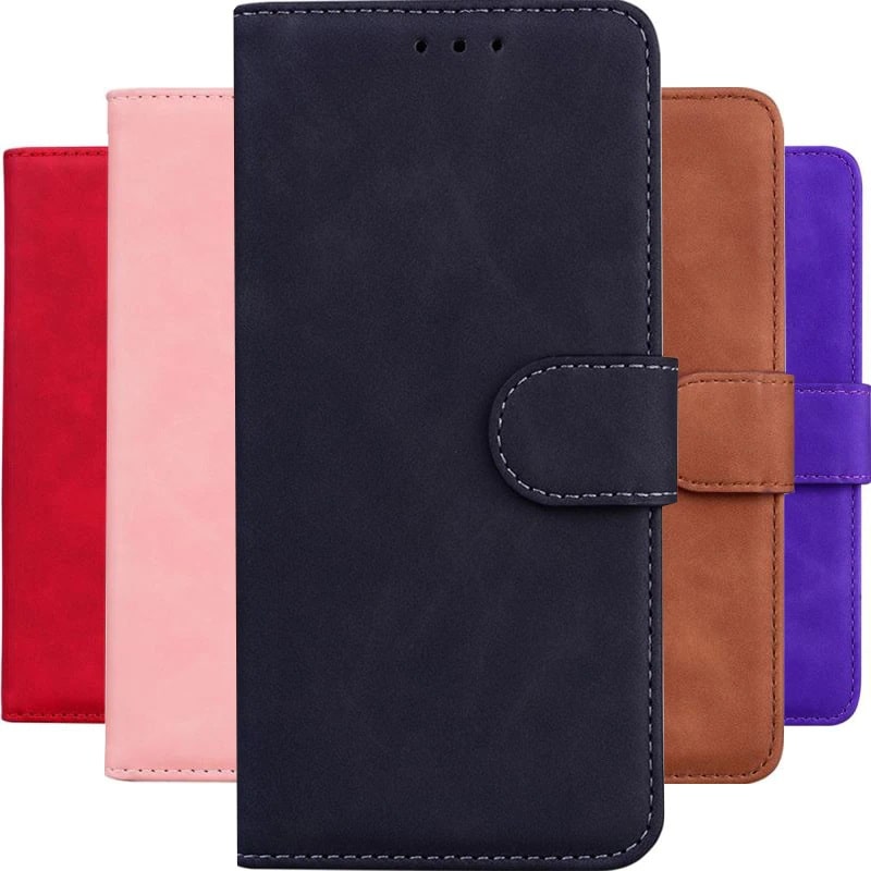 Leather Wallet Samsung Case With Credit Card Holder