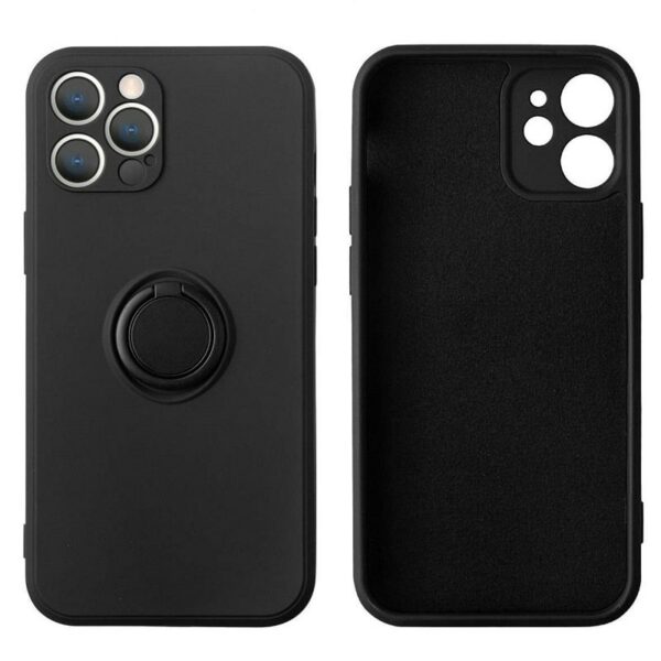 Black silicone case iPhone
