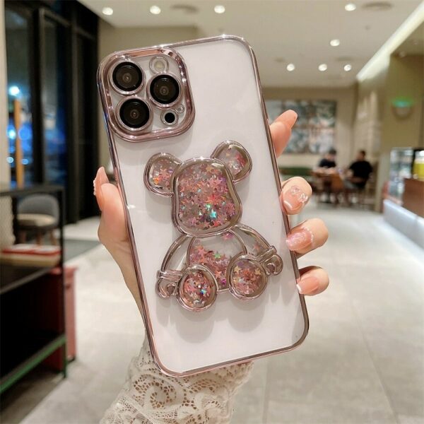 Cute Bear Shockproof iPhone Case