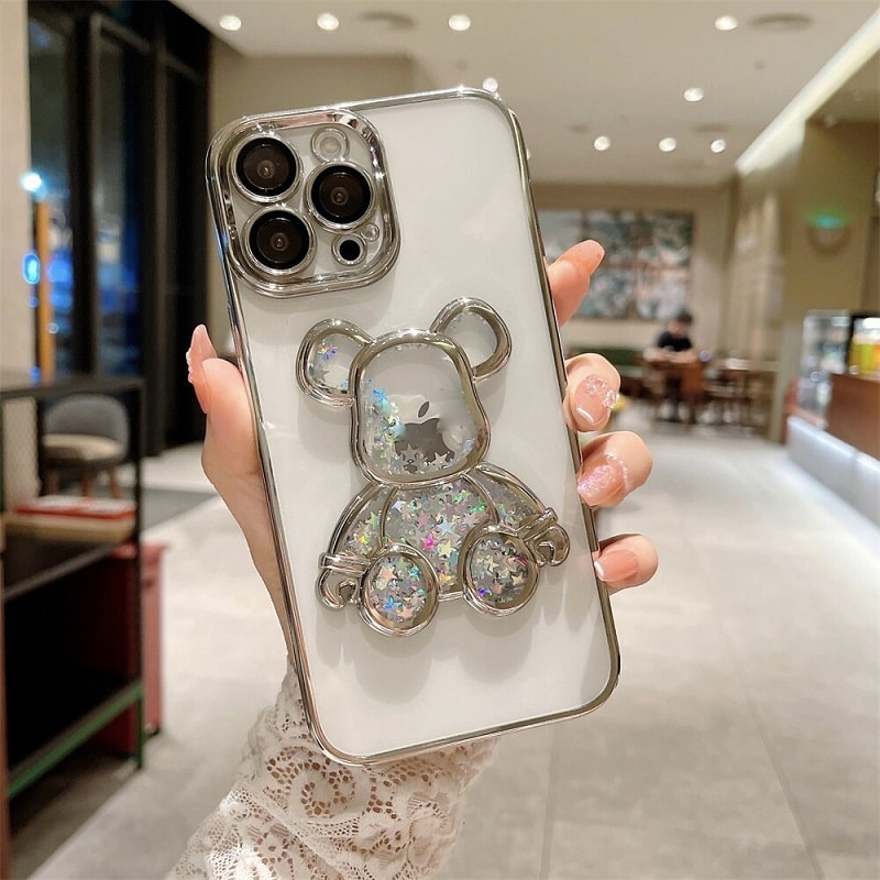 Cute Bearbrick Shockproof iPhone Case