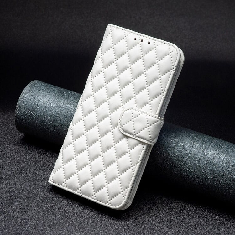 White Wallet Samsung Cover
