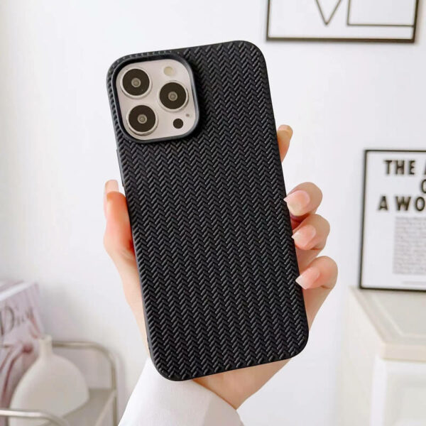 Black Candy Color Silicone iPhone Case