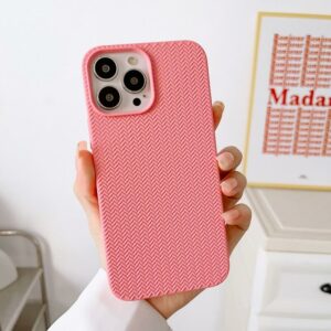 Candy Color Braided Silicone iPhone Case