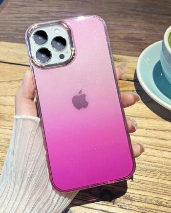 Pink Sparkly Glitter iPhone Case