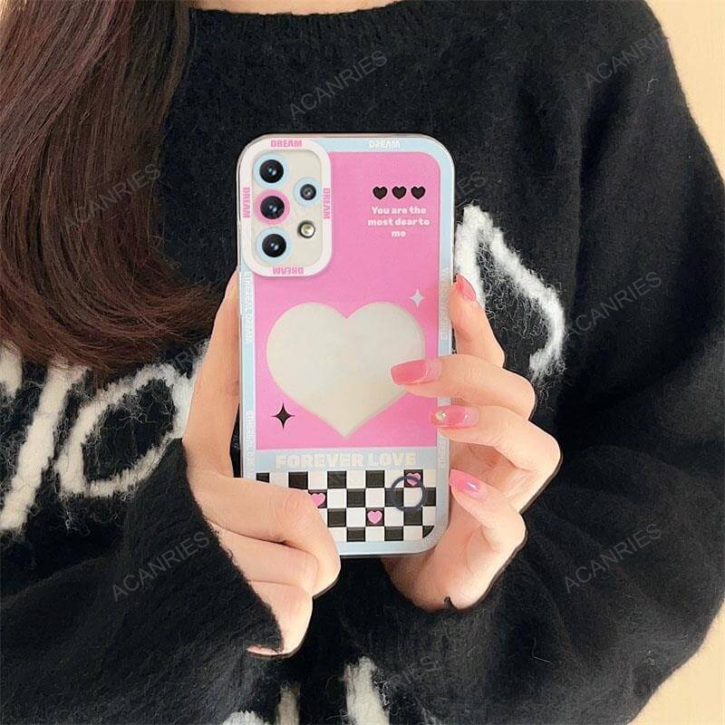 Cute Pink Silicone Samsung Phone Case (2)