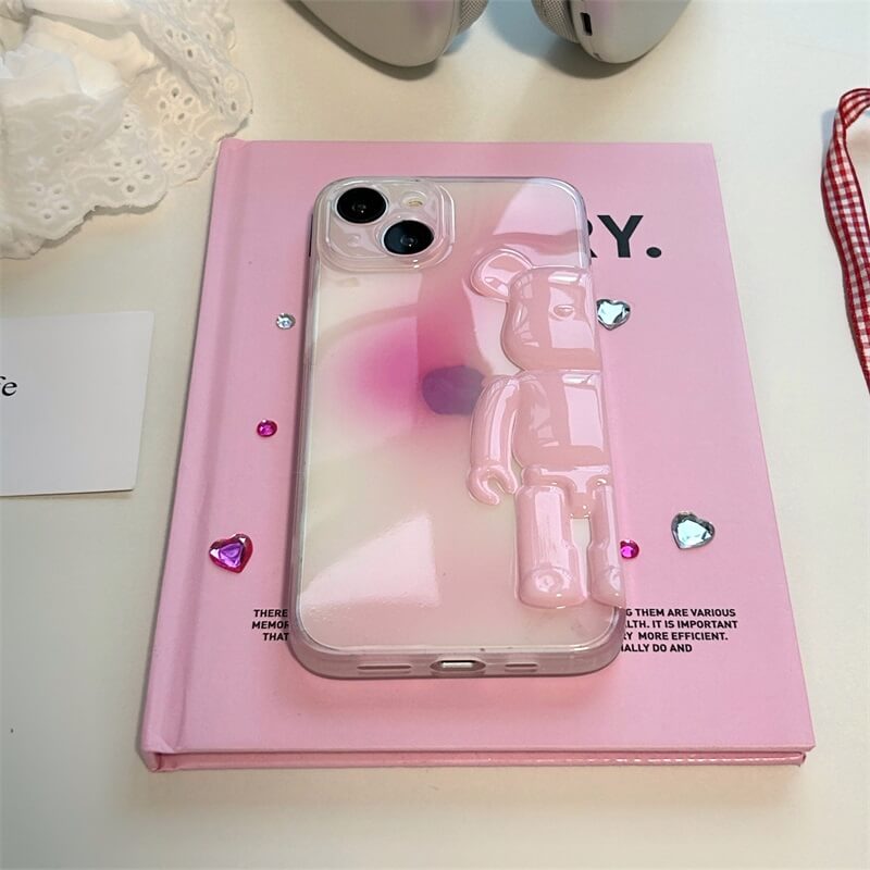 3D Gradient Pink Case