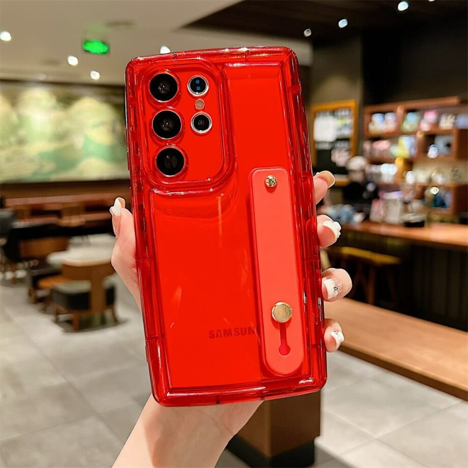 Red Case with Hand Strap