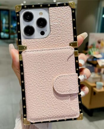 Speckled Dots Wallet Square Phone Case