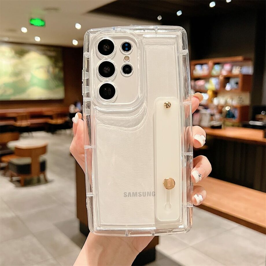 Transparent Case with Strap