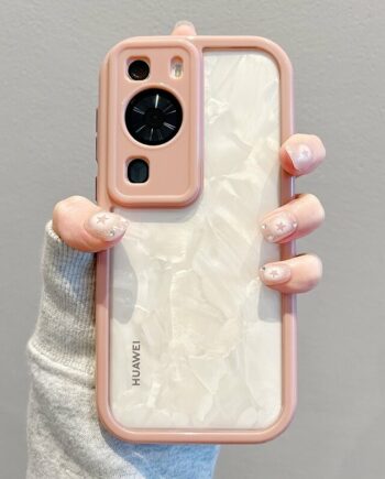 Candy Colors Clear Huawei Phone Case