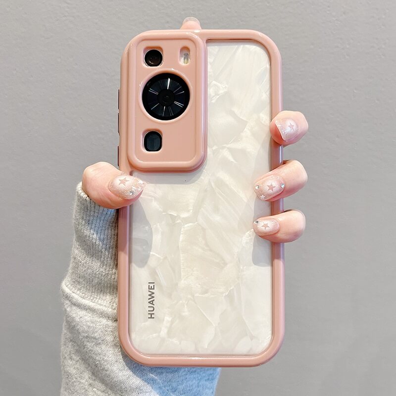 Candy Colors Clear Huawei Phone Case