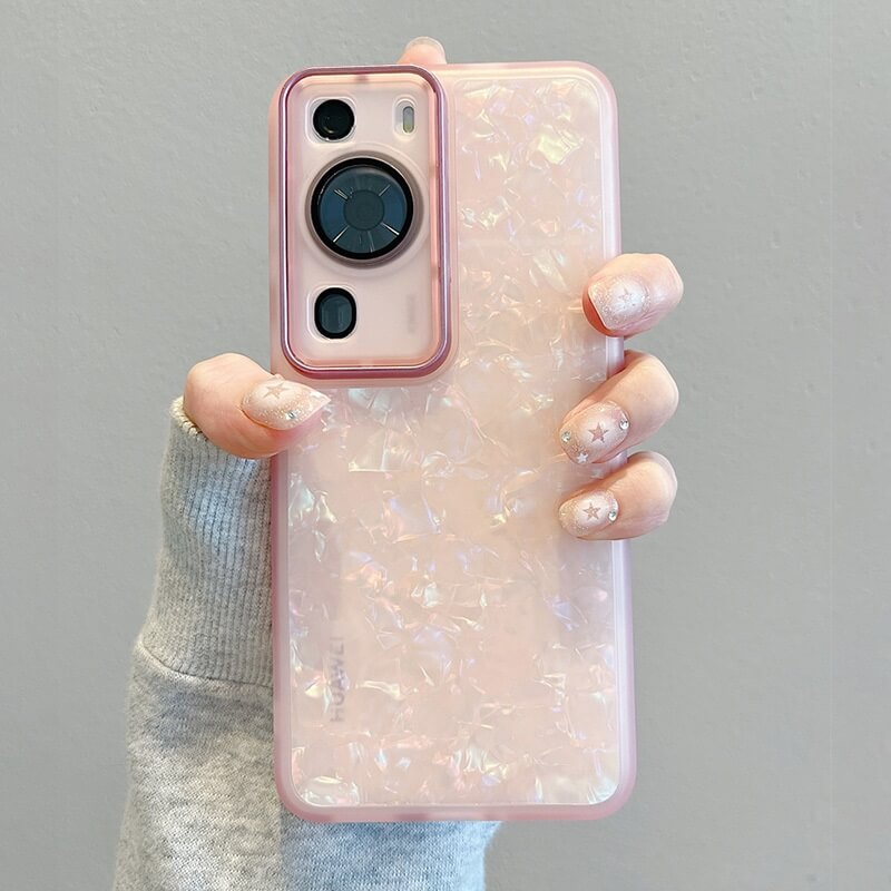 Pearl Sparkling Glitter Soft Gel Silicone Huawei Phone Case