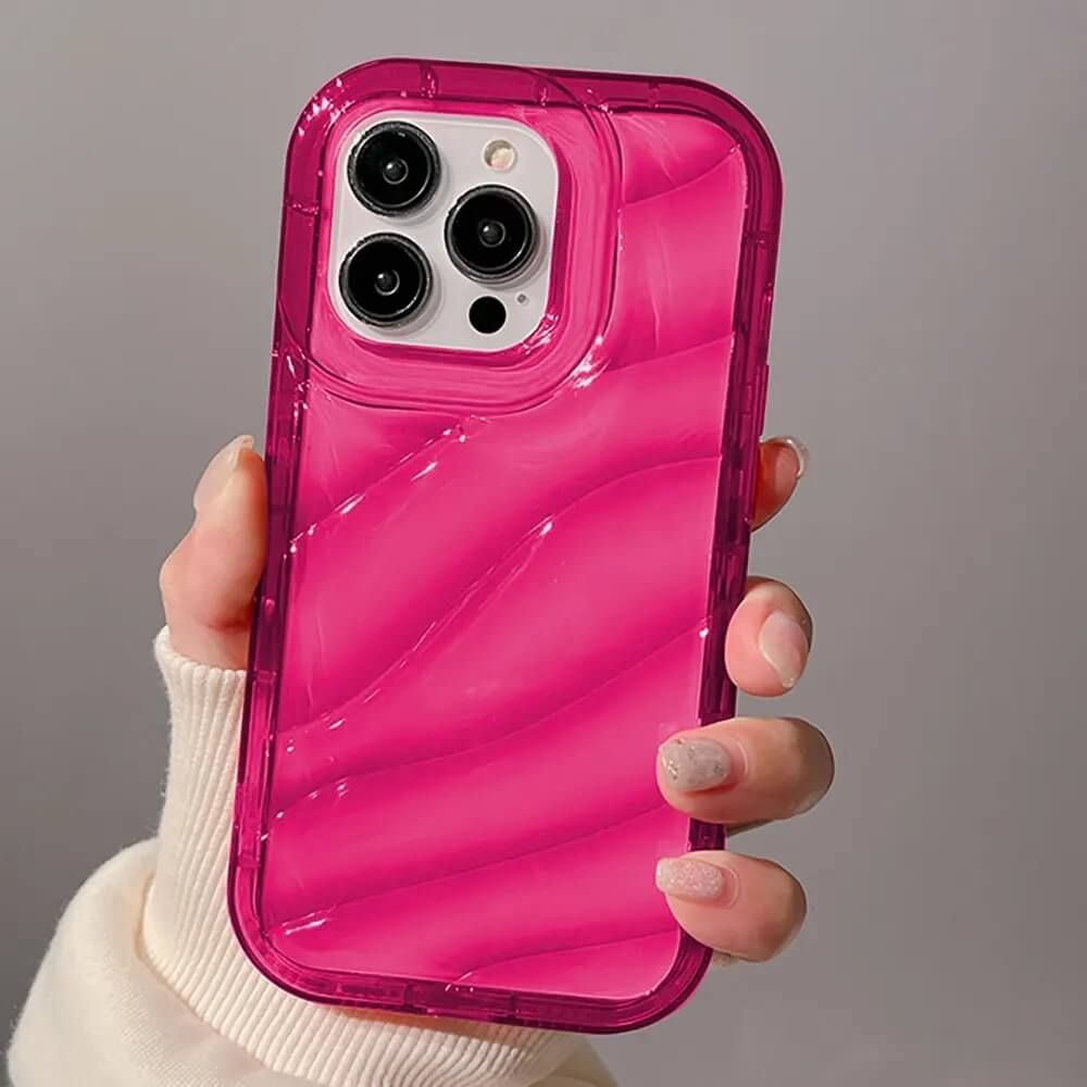 IPhone 15 Case, iPhone 15 Plus Case iPhone 15 Pro Case, iPhone 15 Pro Max  Case BLINDINGLY BRIGHT Neon Pink Silicone iPhone 15 Silicone Case 