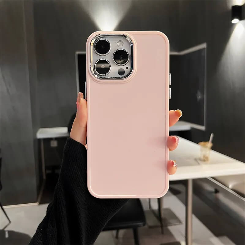 Plain Silicone Phone Case for iPhone 15 series