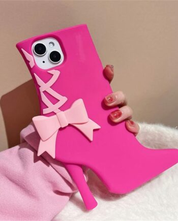 Cute Pink High Heels Phone Case