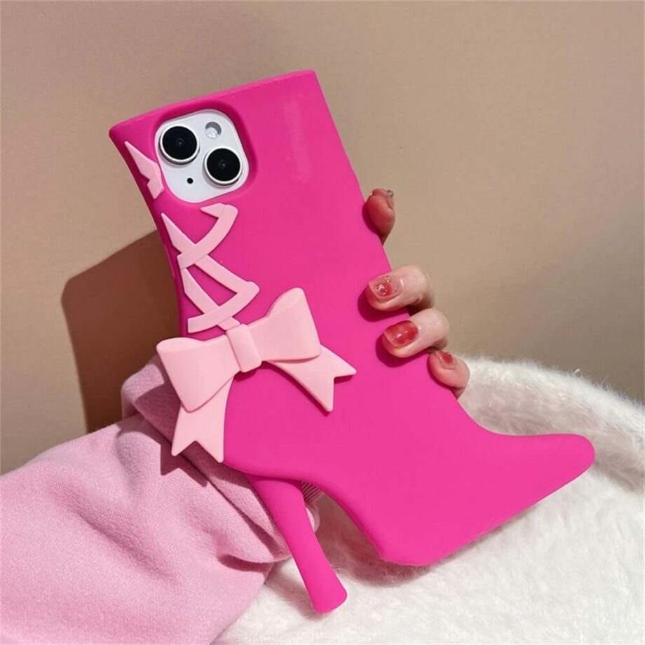 Cute Pink High Heels Phone Case