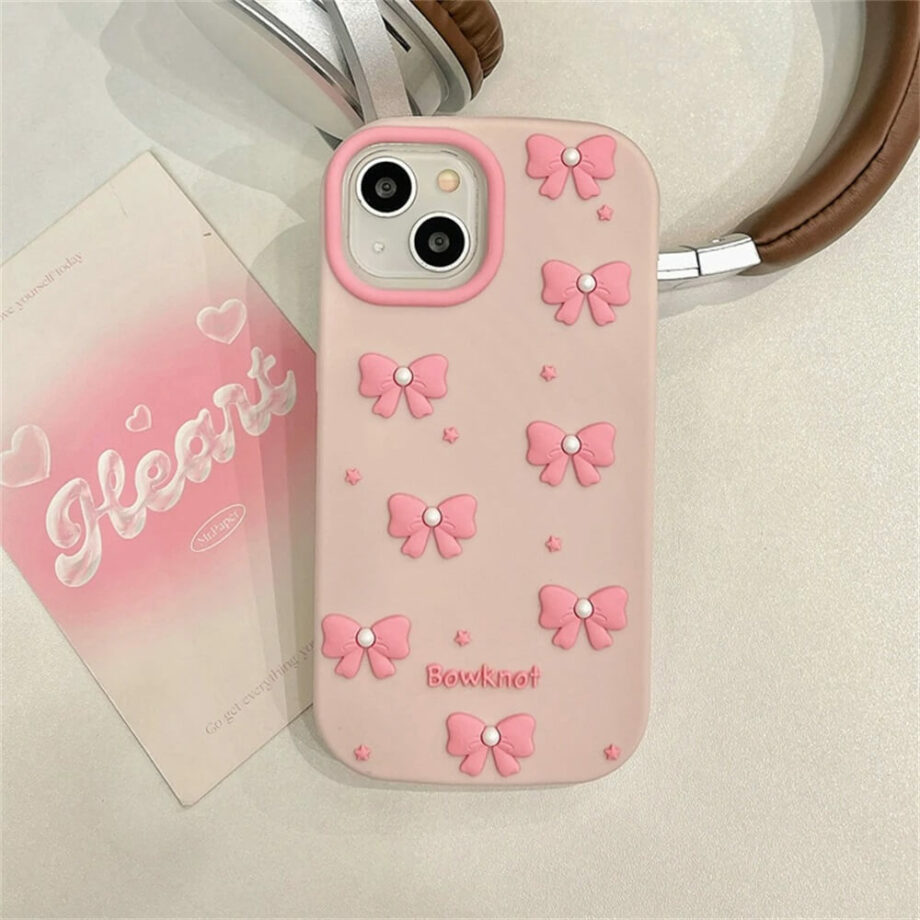 Pink Bowknot iPhone Case