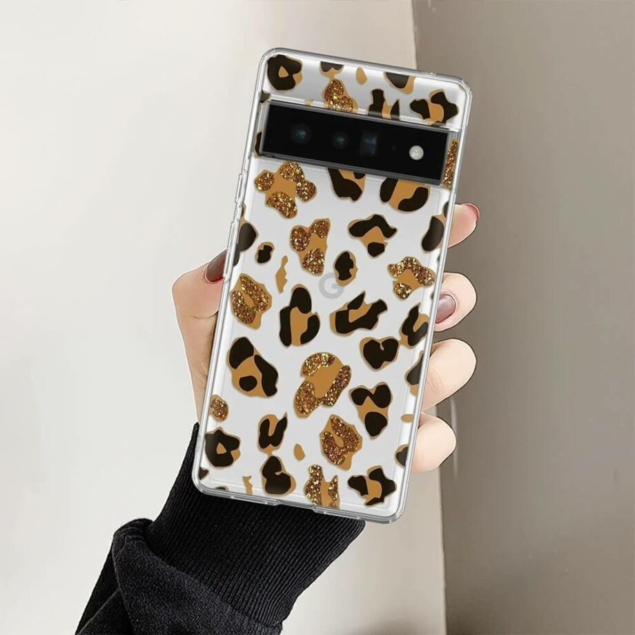 Leopard Clear Google Pixel Case
