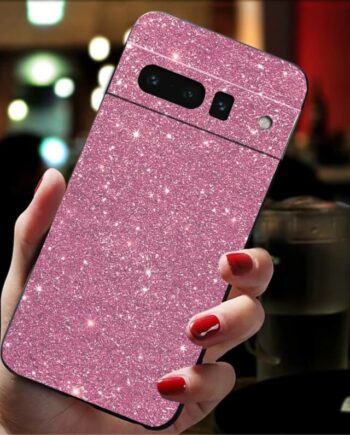 Simple Pink Glitter Bling Google Pixel Phone Case