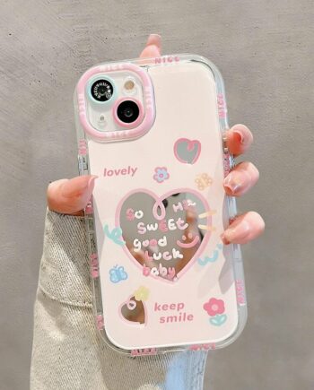 Good Luck Sweet Heart Mirror iPhone Case