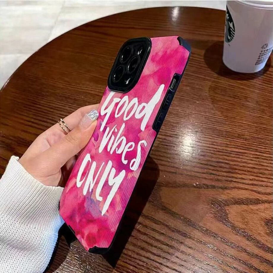 Good Vibes Only Quote iPhone Case (2)
