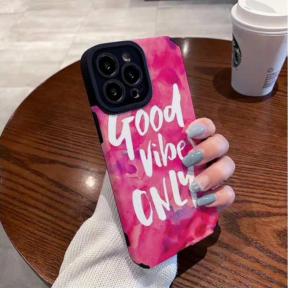 Good Vibes Only Quote iPhone Case (3)