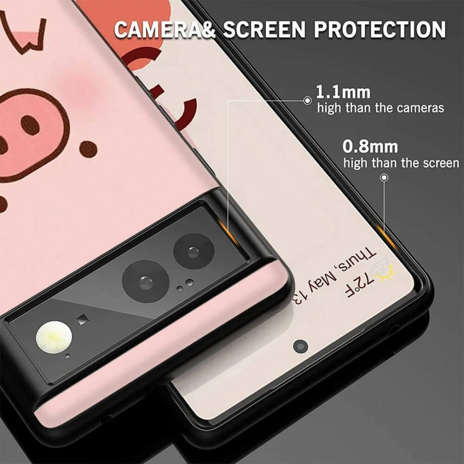 Cute Pig Cartoon Google Pixel Case