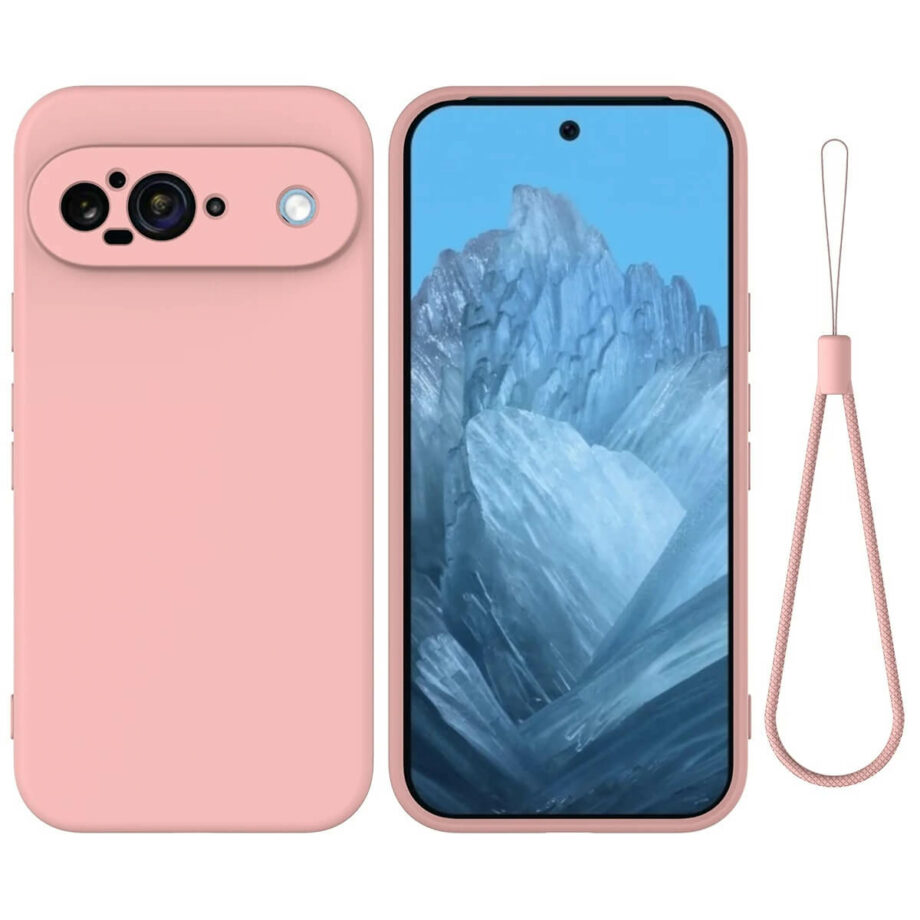 Candy Color Google Pixel Case With Wrist Strap