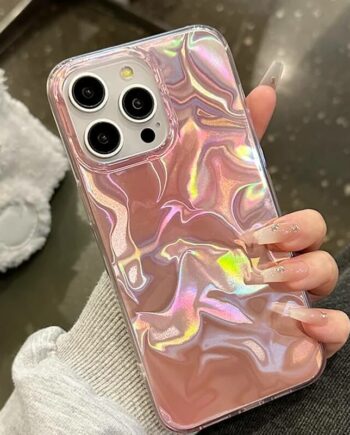 Laser Aurora Water Ripple Phone Case