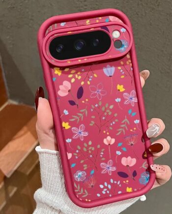 Floral Soft TPU Phone Case for Google Pixel 8, 9 Series