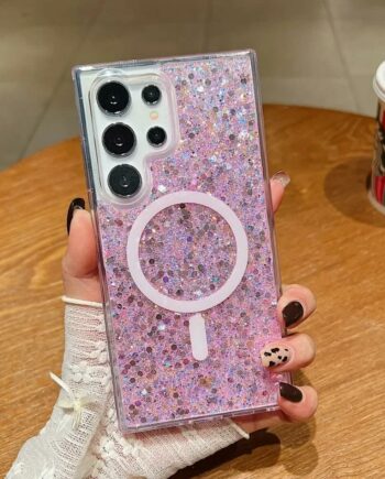 Glitter Bling Case with MagSafe for Samsung S24 & S25 Series