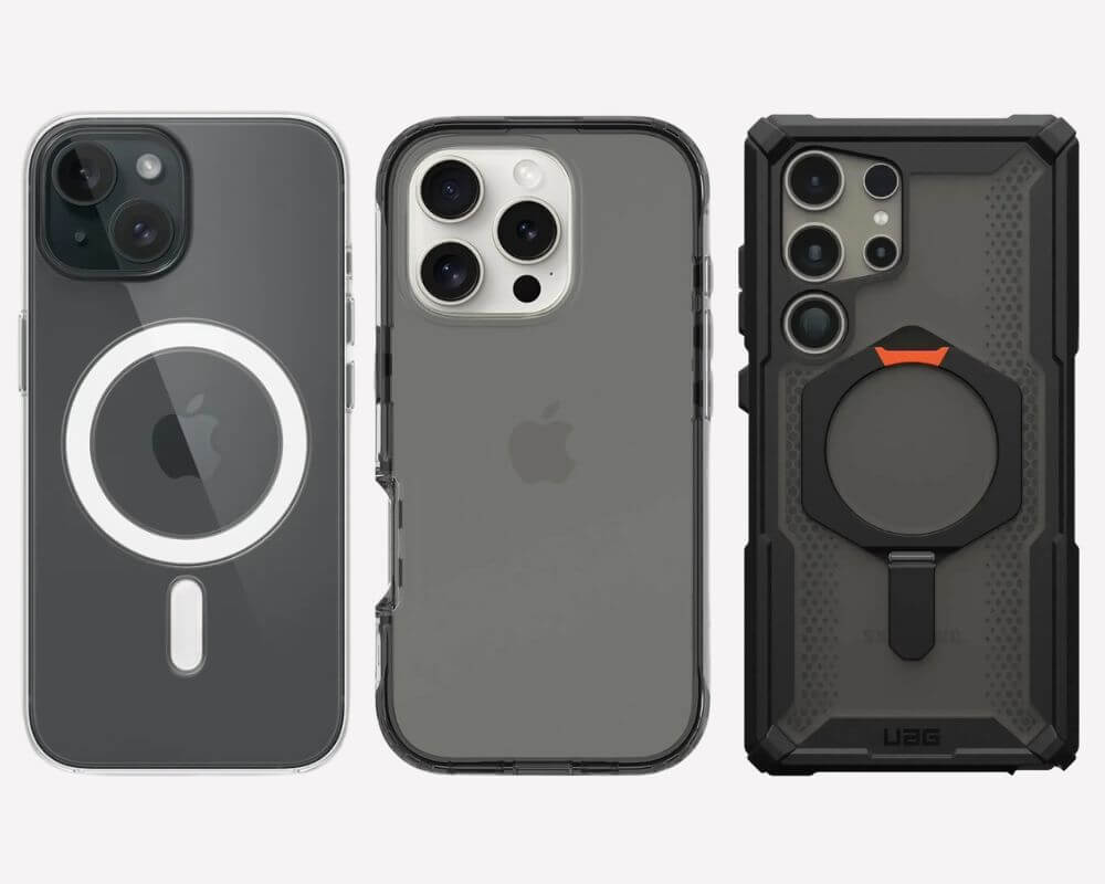 Phone Case Protection Comparison - Slim, Hybrid, Heavy-Duty