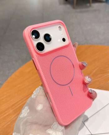 Cooling Mesh Magnetic Phone Case for iPhone 17 Series