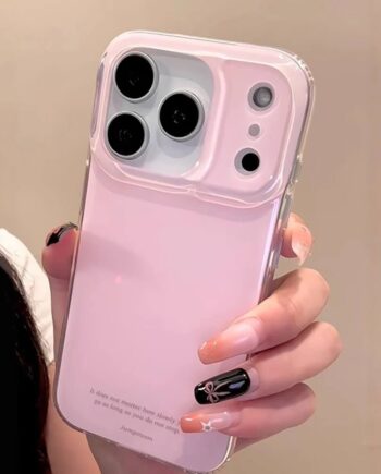 Pink Glossy Motivational Quote Case -iPhone Series