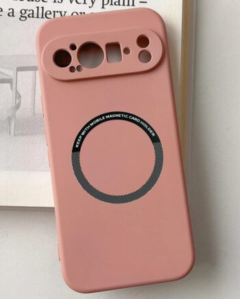 Liquid Silicone Matte Magnetic Ring Case for Google Pixel 10 Series
