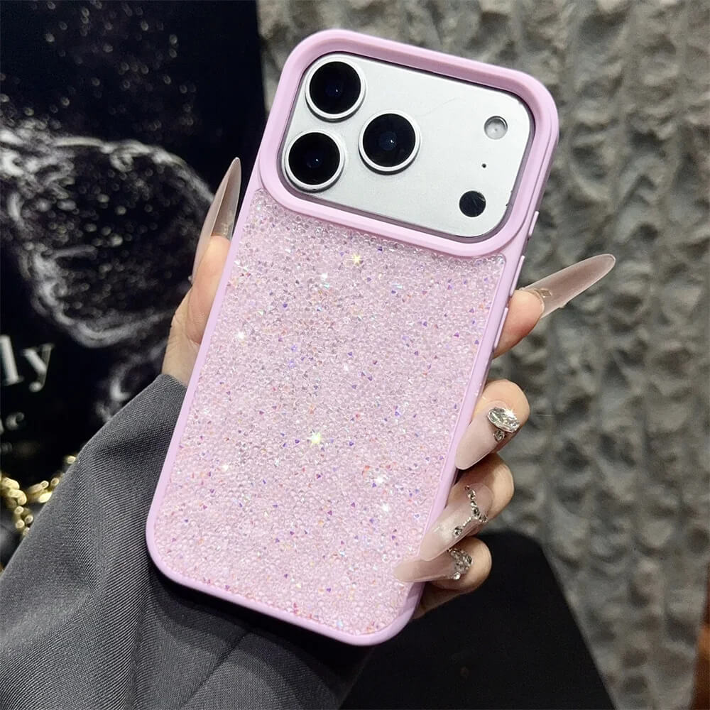 Purple Full Glitter Rhinestone Sparkle iPhone Case Purple Full Glitter Rhinestone Sparkle iPhone Case