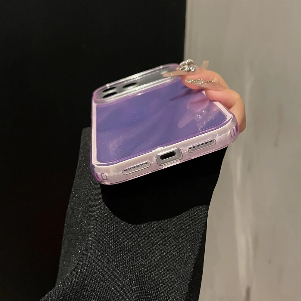 Soft Gradient Aurora Glitter iPhone Case (2) Soft Gradient Aurora Glitter iPhone Case (2)