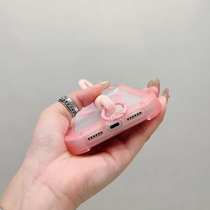 360 Full Body Magnetic Clear Case with Rope Wrist Strap 360 Full Body Magnetic Clear Case with Rope Wrist Strap