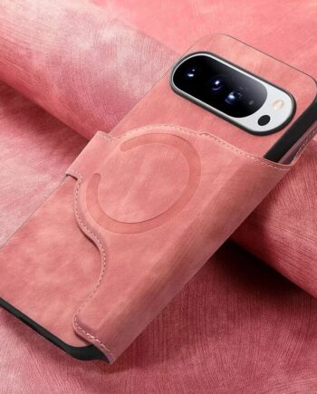 Detachable Flip Card Wallet Google Pixel Case with Magnetic Ring Stand