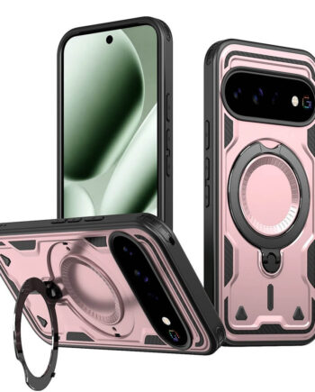 Hybrid Armor Case with Magnetic Ring Stand for Google Pixel 11 & 10 Series