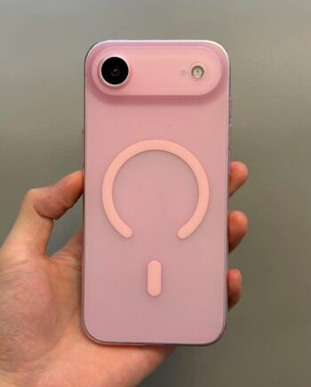 Ultra Thin Frosted Translucent iPhone Case with Magnetic Ring