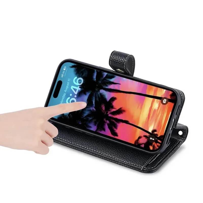 Wallet iPhone Case with Card Holder and Crossbody Strap Wallet iPhone Case with Card Holder and Crossbody Strap